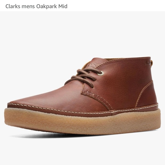 CLARKS: “Oakpark” Mid-Chukka In Timberland. NWT main image 4